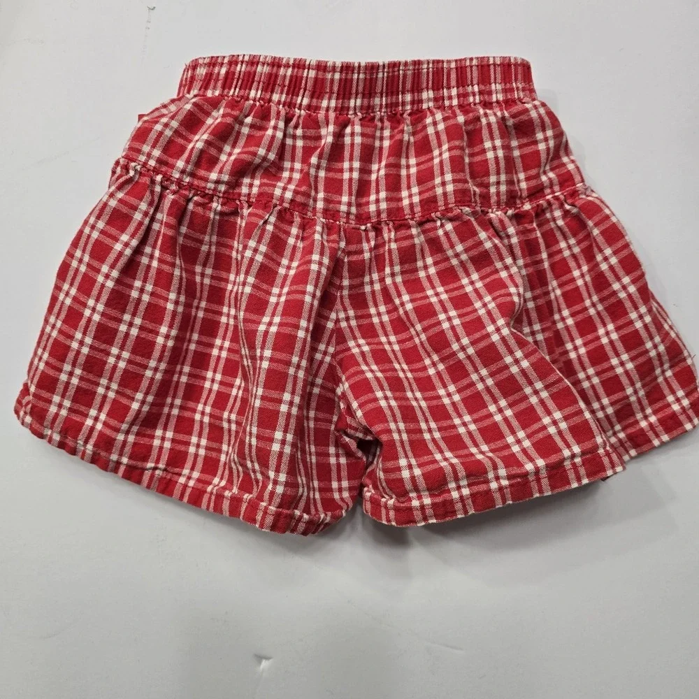 Vintage Osh Kosh B'Gosh Shorts Plaid Girl 2T‎ USA